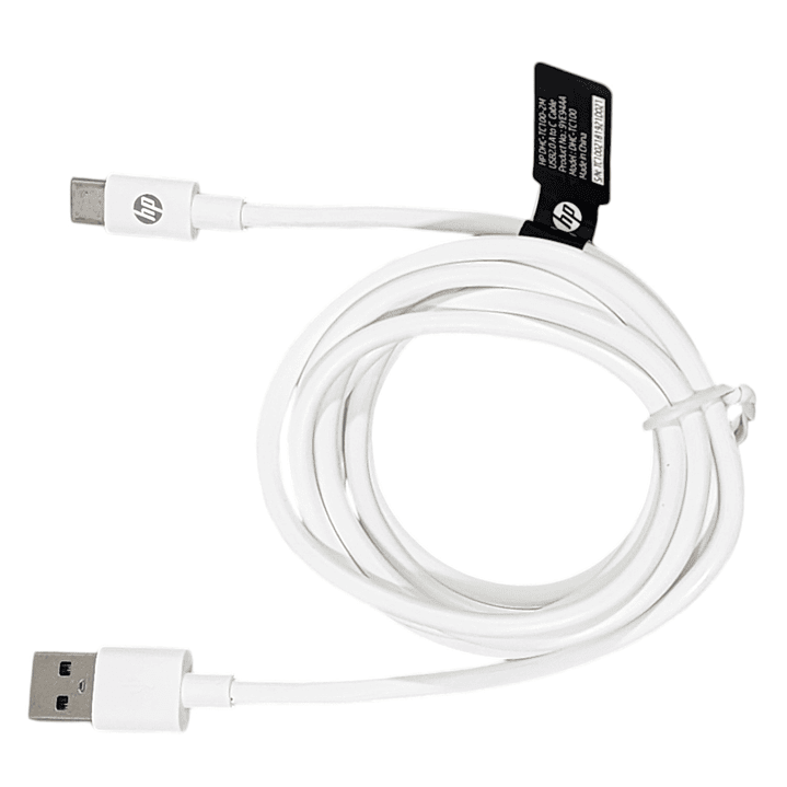 Cable HP USB Tipo-C 2Mt Blanco DHC-TC100-2M 3