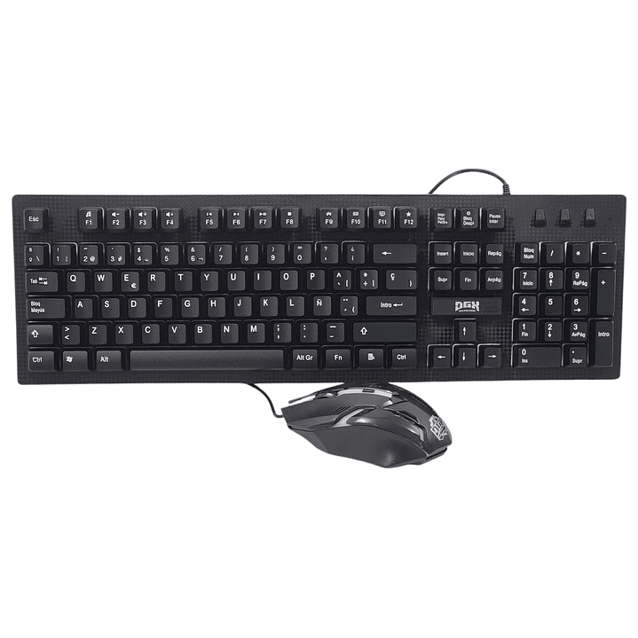 Kit Teclado y Mouse Gamer DGX Annihilator 330006 1