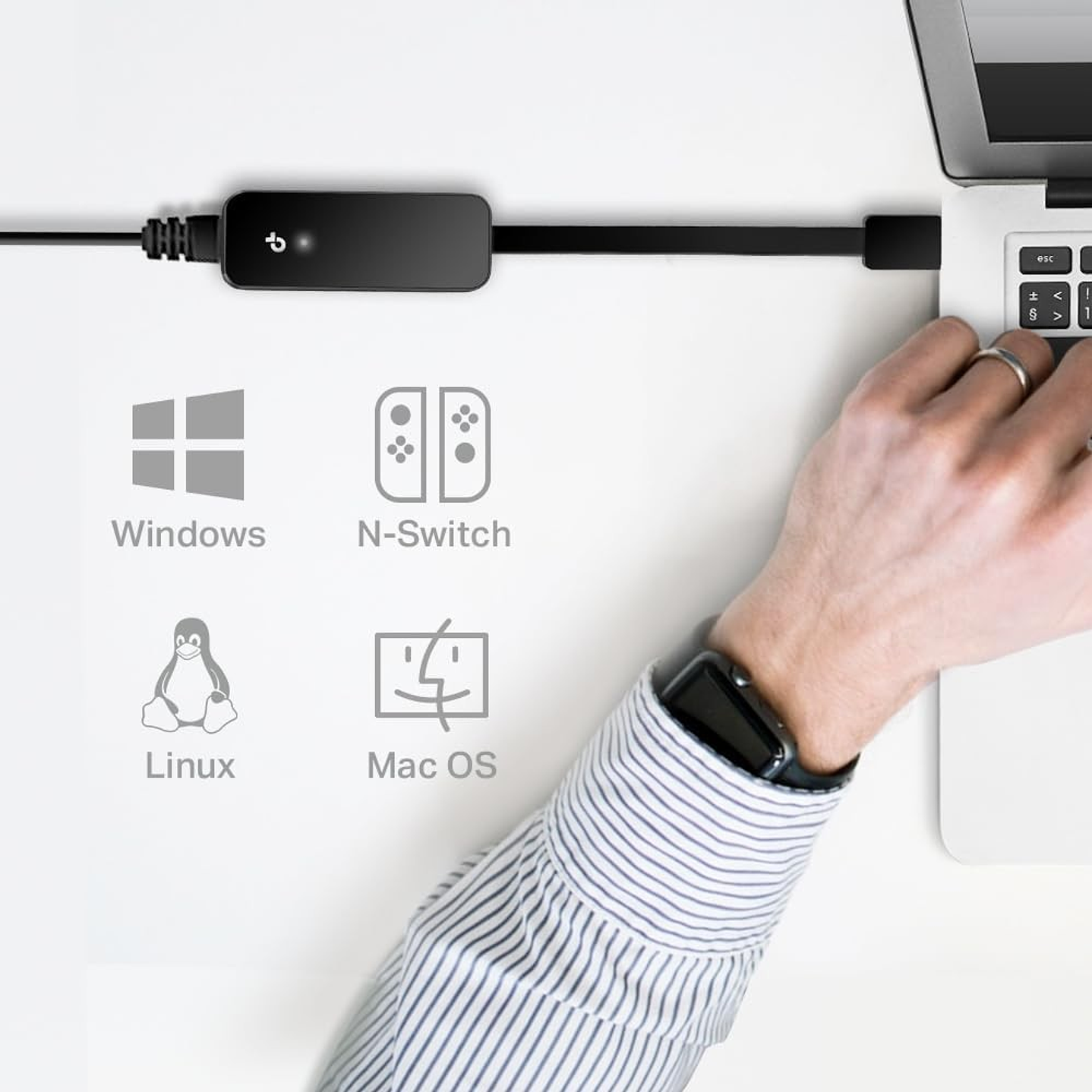 Adaptador de red USB 3.0 a Gigabit Ethernet Tp-Link 6