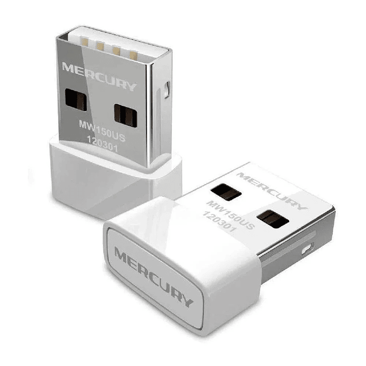 Adaptador Usb Wifi Nano 150mbps Mercusys MW150US 3