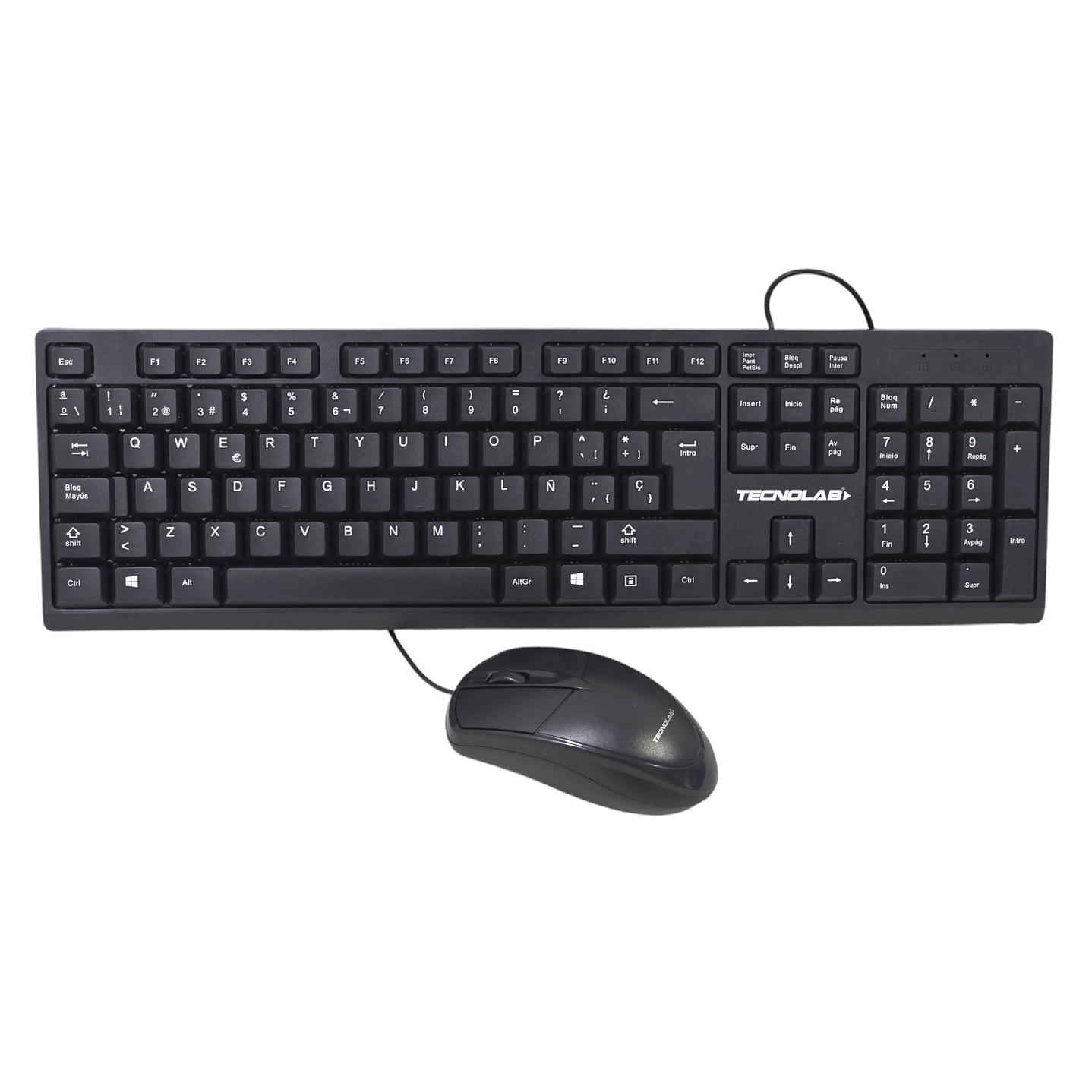 Kit Combo Teclado y Mouse Tecnolab TL623 1