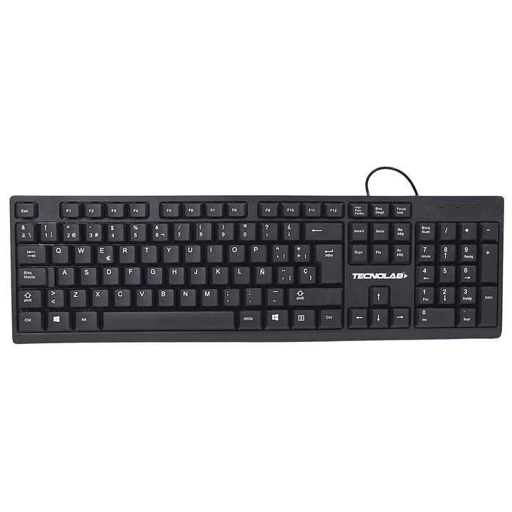 Kit Combo Teclado y Mouse Tecnolab TL623 2
