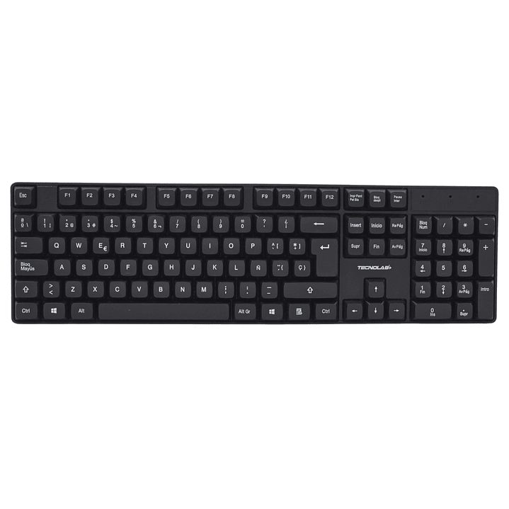 Kit Combo Teclado y Mouse Inalámbrico Tecnolab TL645 2