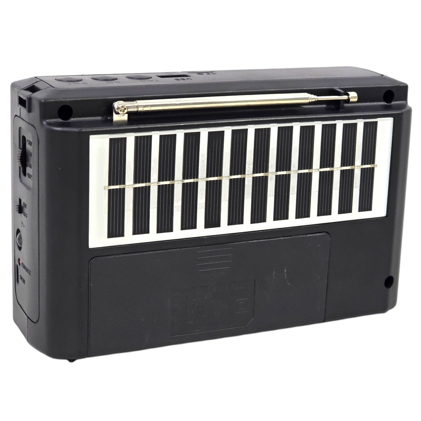 Radio Solar Recargable Tecnolab TL636 USB/SD 2