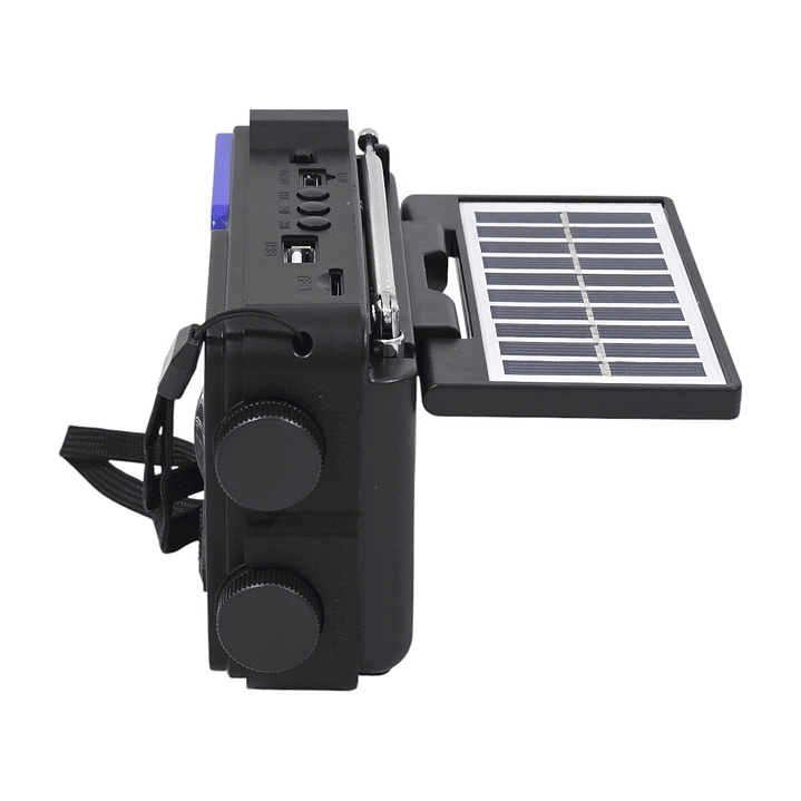 Mini Radio Solar Recargable Tecnolab TL653 USB/SD 8 Bandas 4