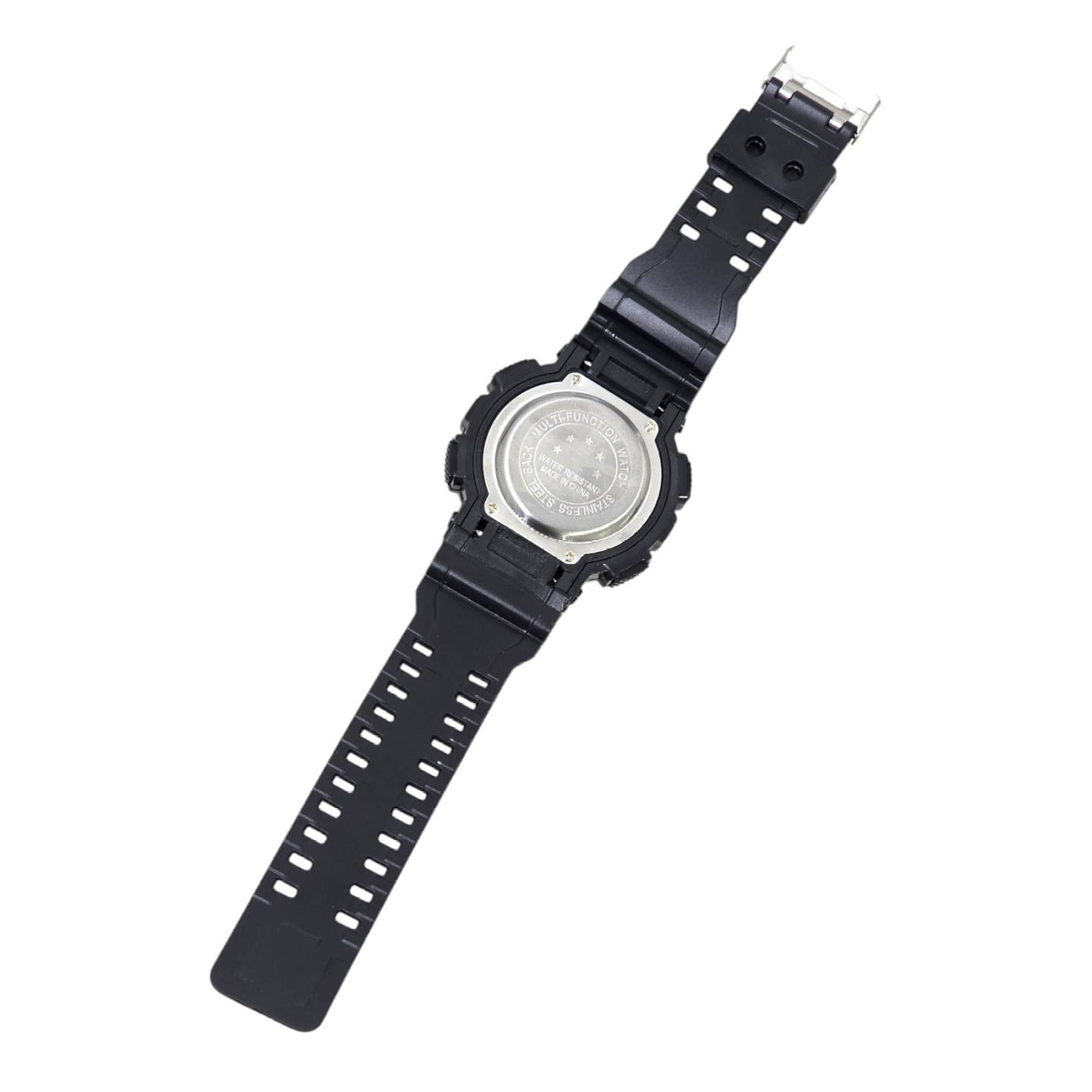 Reloj Deportivo Digital Negro Basic Alarma Cronometro 4