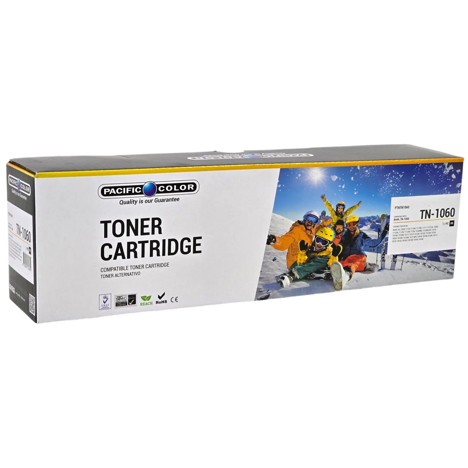 Toner Alternativo Pacific Color Para n-1060 Hl-1202 1112 Dcp1512 1602 Mfc1810 1