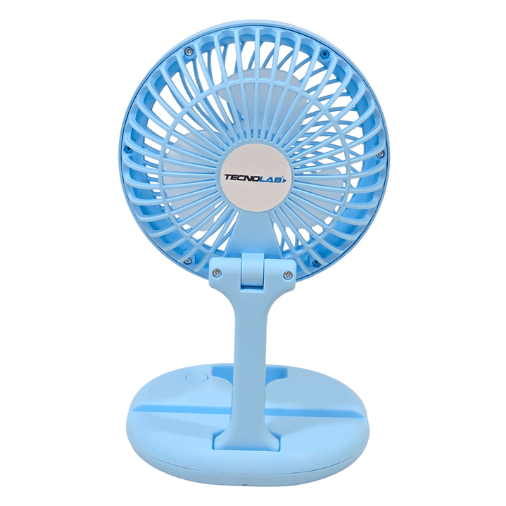 Mini Ventilador Mesa Portátil Recargable Tecnolab TL670BL 3