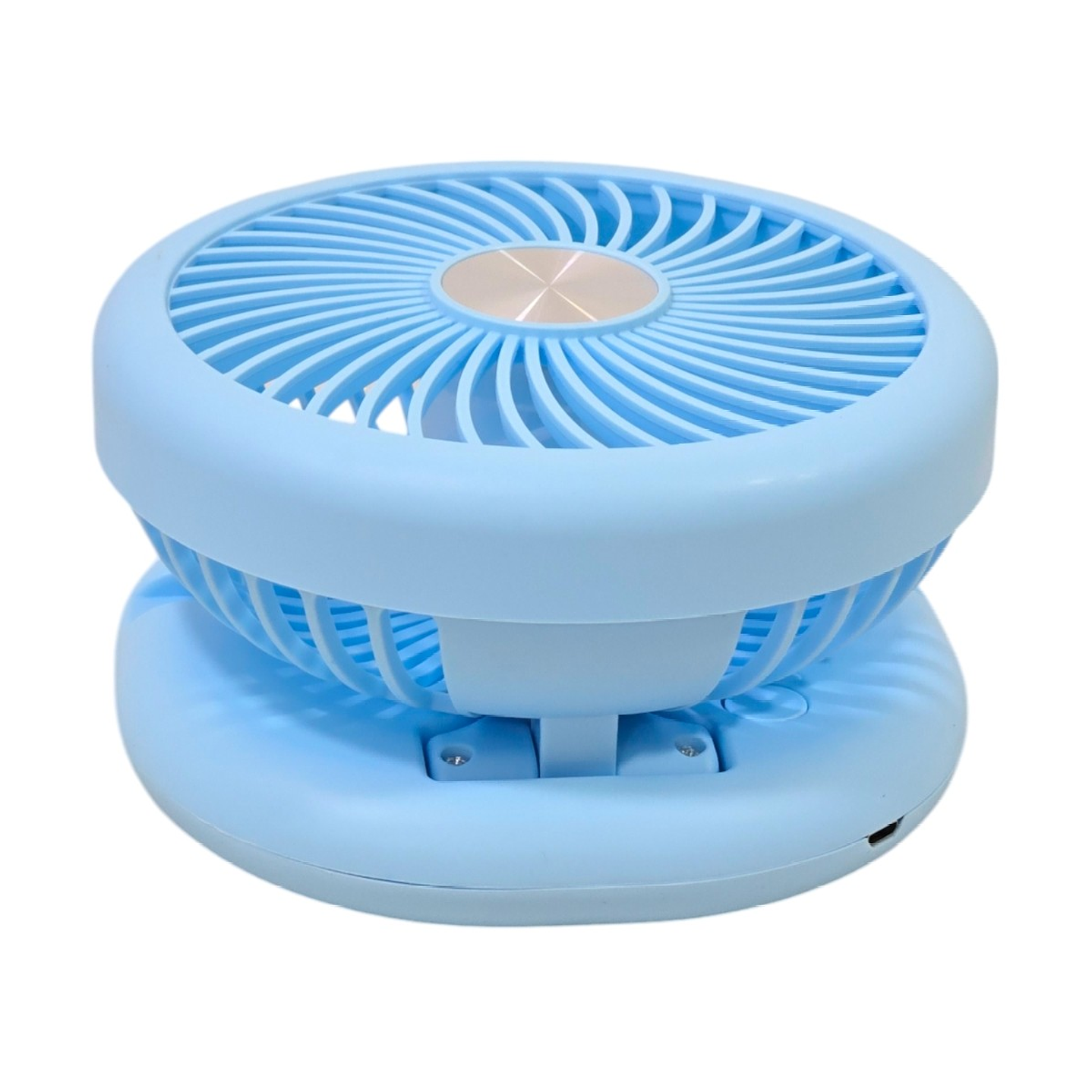 Mini Ventilador Mesa Portátil Recargable Tecnolab TL670BL 4