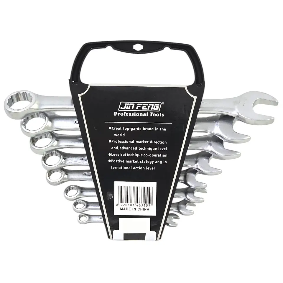 Set Juego De 8 Llaves Combinadas Corona 6 a 22mm 4