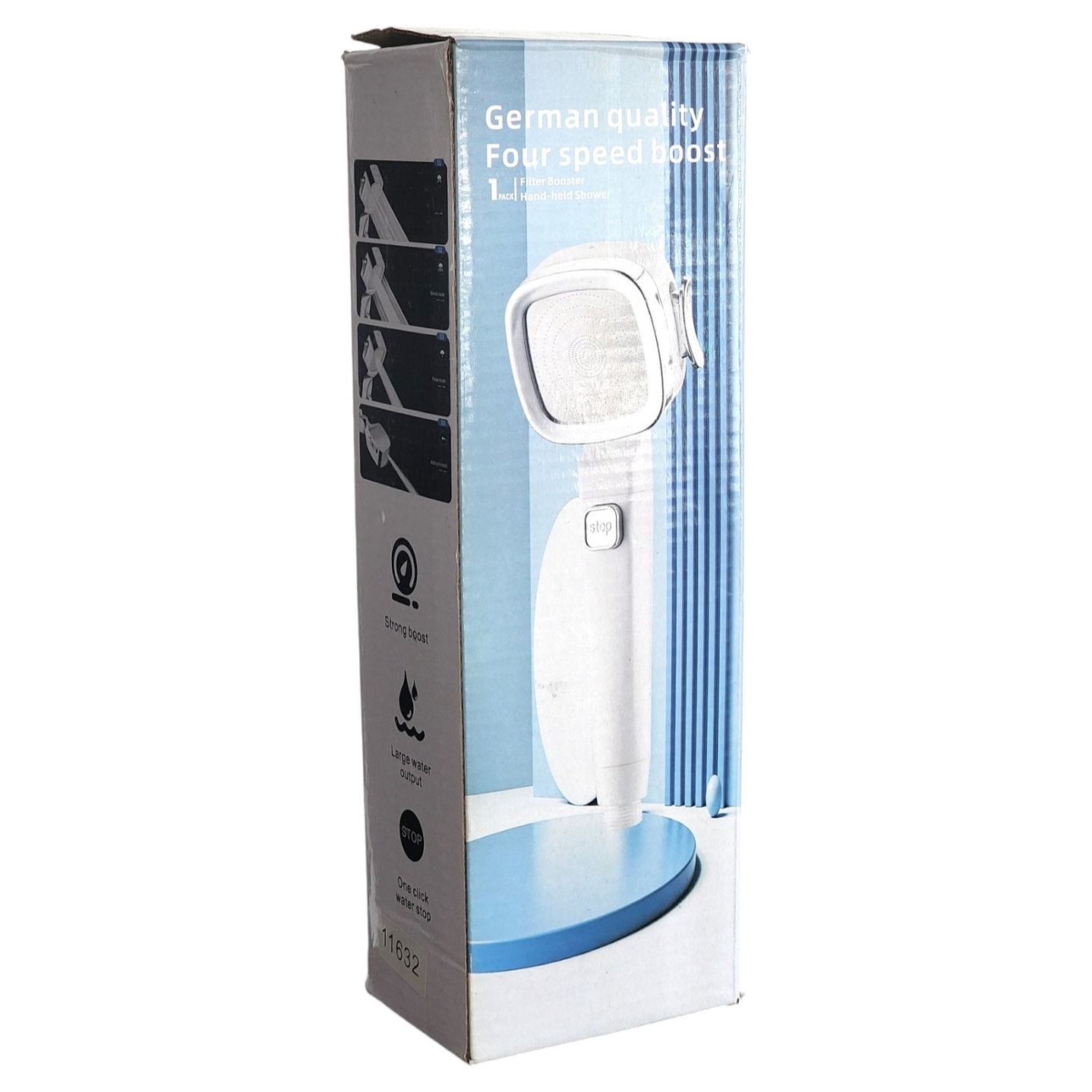 Cabezal Ducha 4 Funciones Alta Presión Ahorro Agua 11632 8