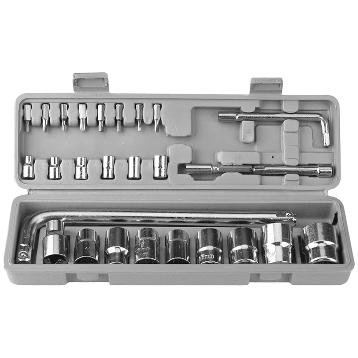 Juego Caja Dados 27 pcs Hexagonales Métricos 1