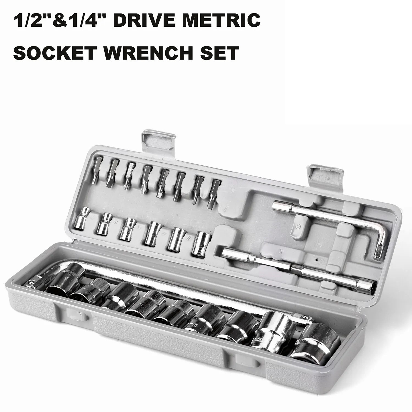 Juego Caja Dados 27 pcs Hexagonales Métricos 3