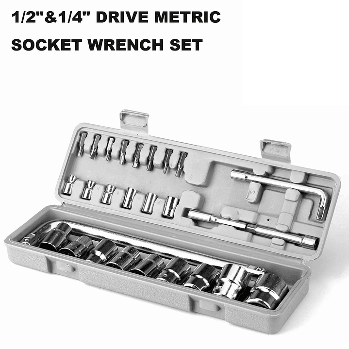 Juego Caja Dados 27 pcs Hexagonales Métricos 3