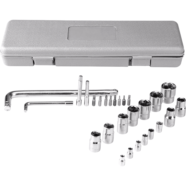 Juego Caja Dados 27 pcs Hexagonales Métricos 4