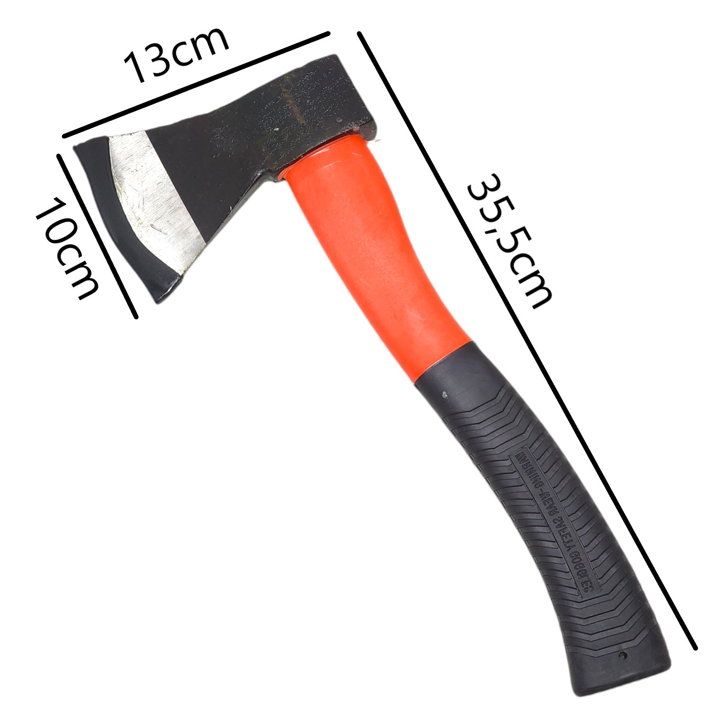 Hacha de Mano 35cm Mango Engomado 600g 13081 5