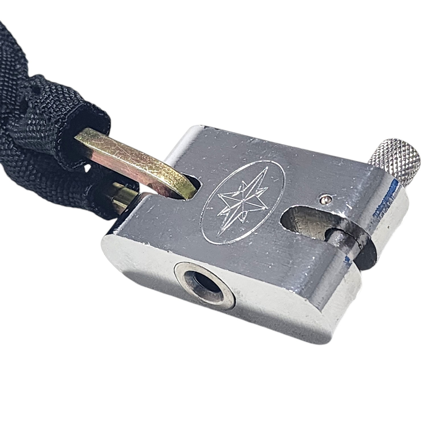 Cadena Candado Enfundada Antirrobo Bici Moto + 3 Llaves 4