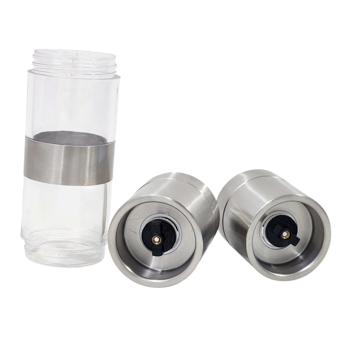 Molinillo Molino 2 en 1 Pimienta Sal Acero 14194 5