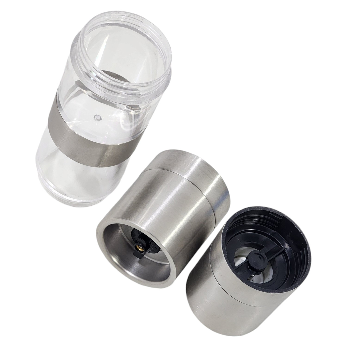 Molinillo Molino 2 en 1 Pimienta Sal Acero 14194 6