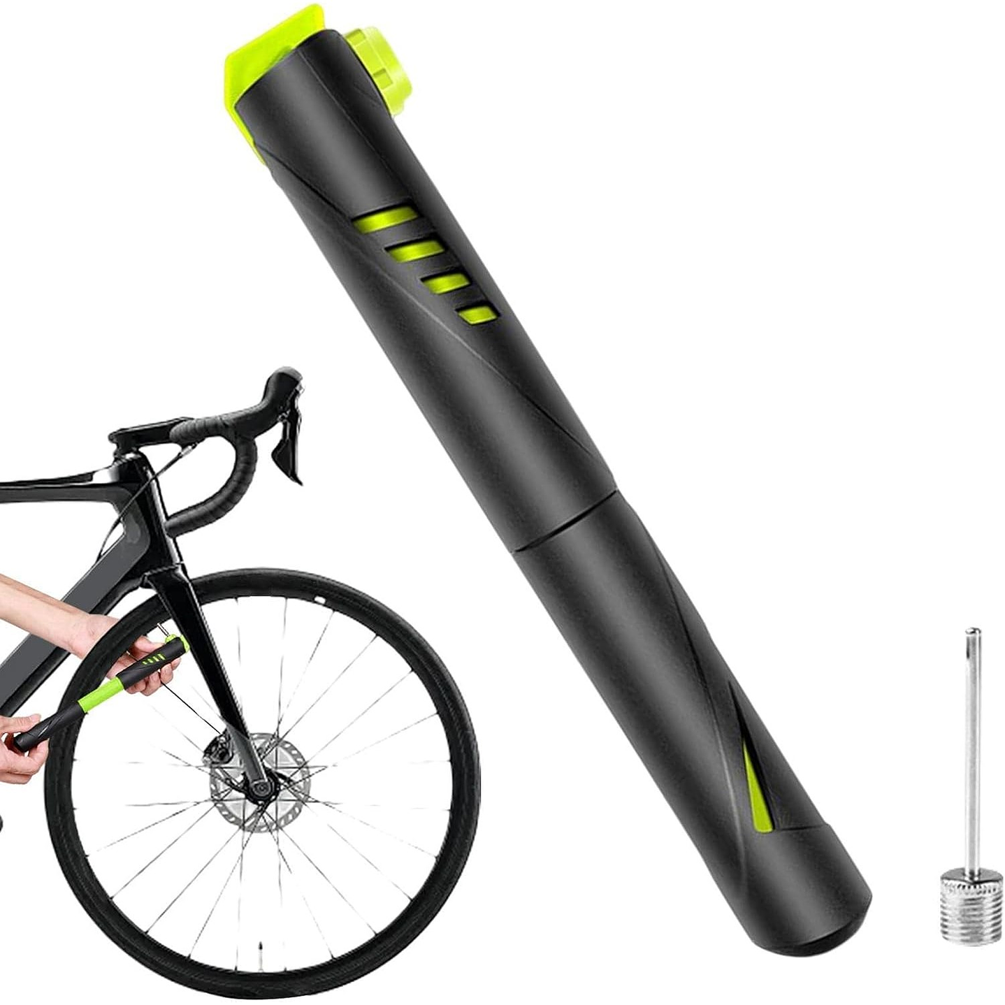 Mini Bombín Inflador Portátil Para Bicicletas 18097 4