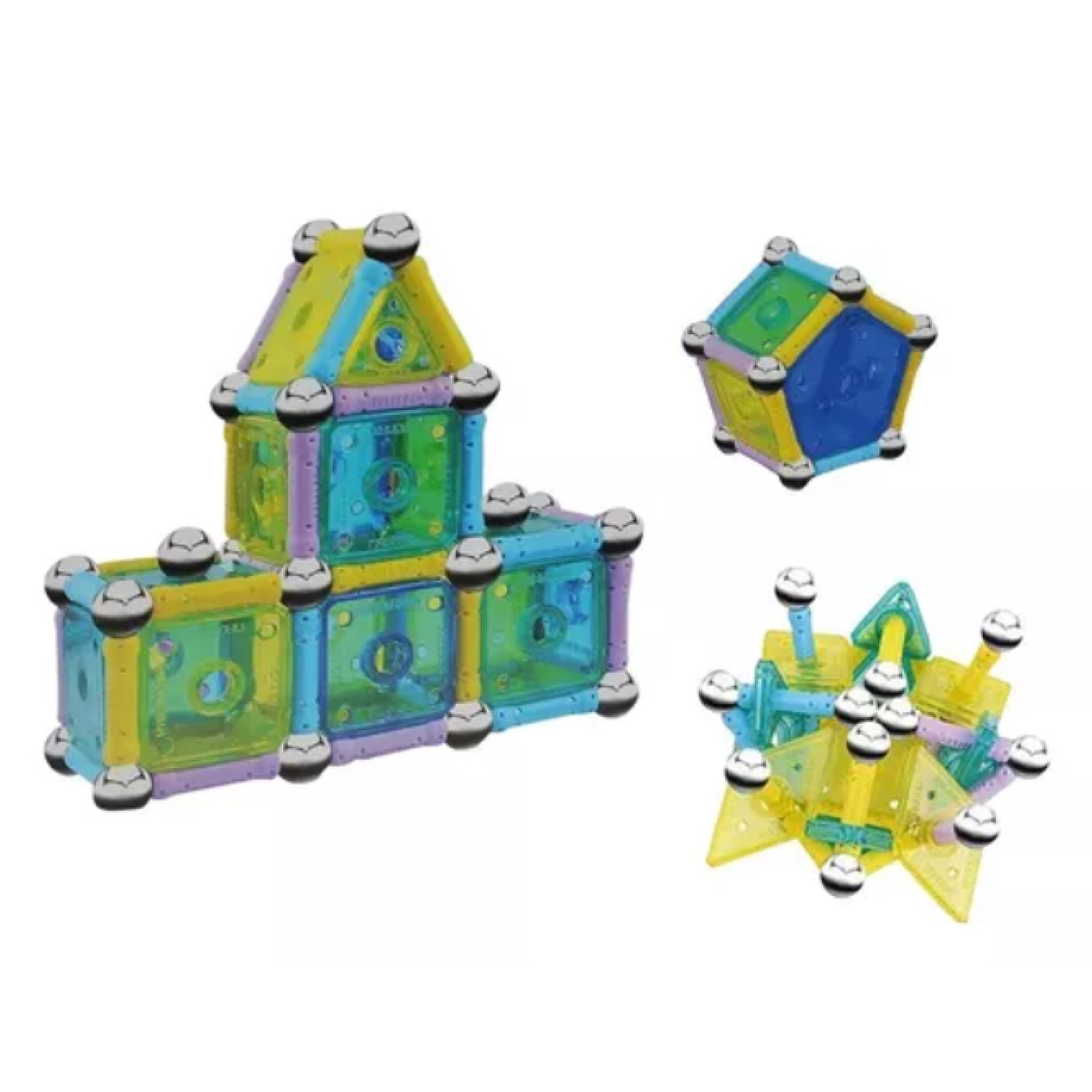 Juguete Didáctico de Construcción con imanes 110Pz 51007 3
