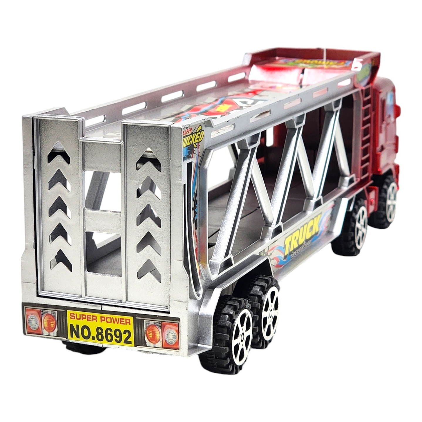 Camión Tráiler Transportador con Animales Juguetes 55173r 5