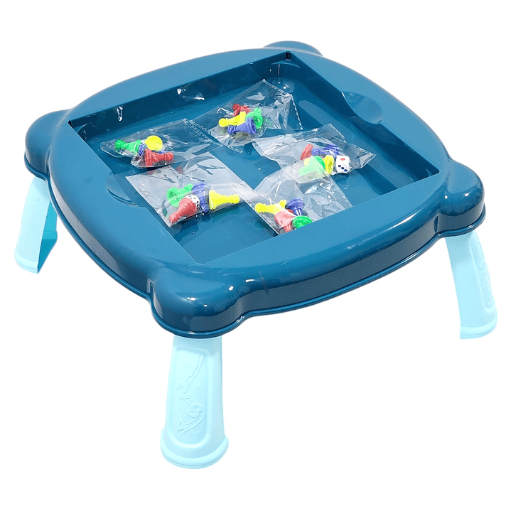 Mesa de Juego 2 en 1 Ludo y Parchís + Accesorios 55211 5