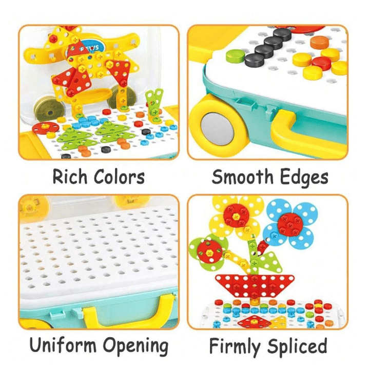 Juego de Habilidades Maleta Portátil 183pz para Armar 55534 4