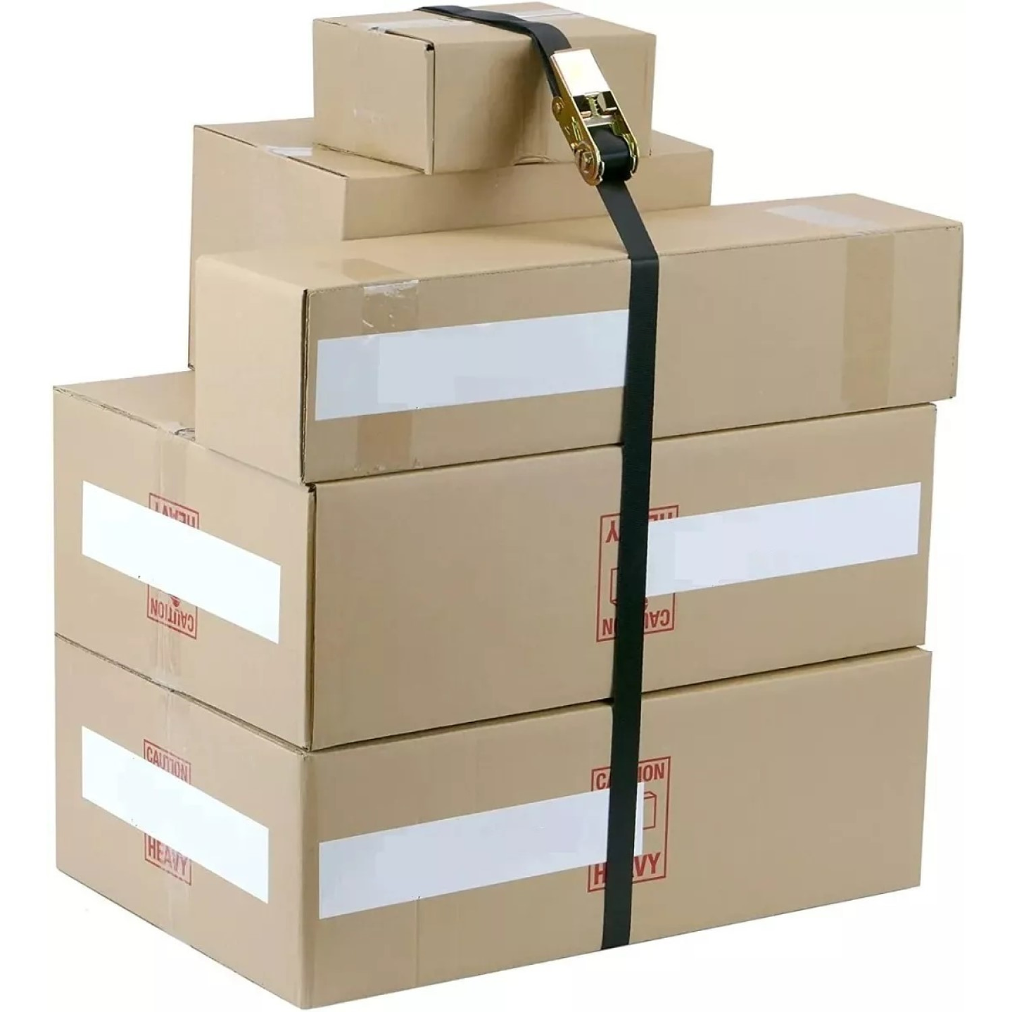 Set 4 Eslinga Correa Plana Linga 25mm 4,5mts 10961 4