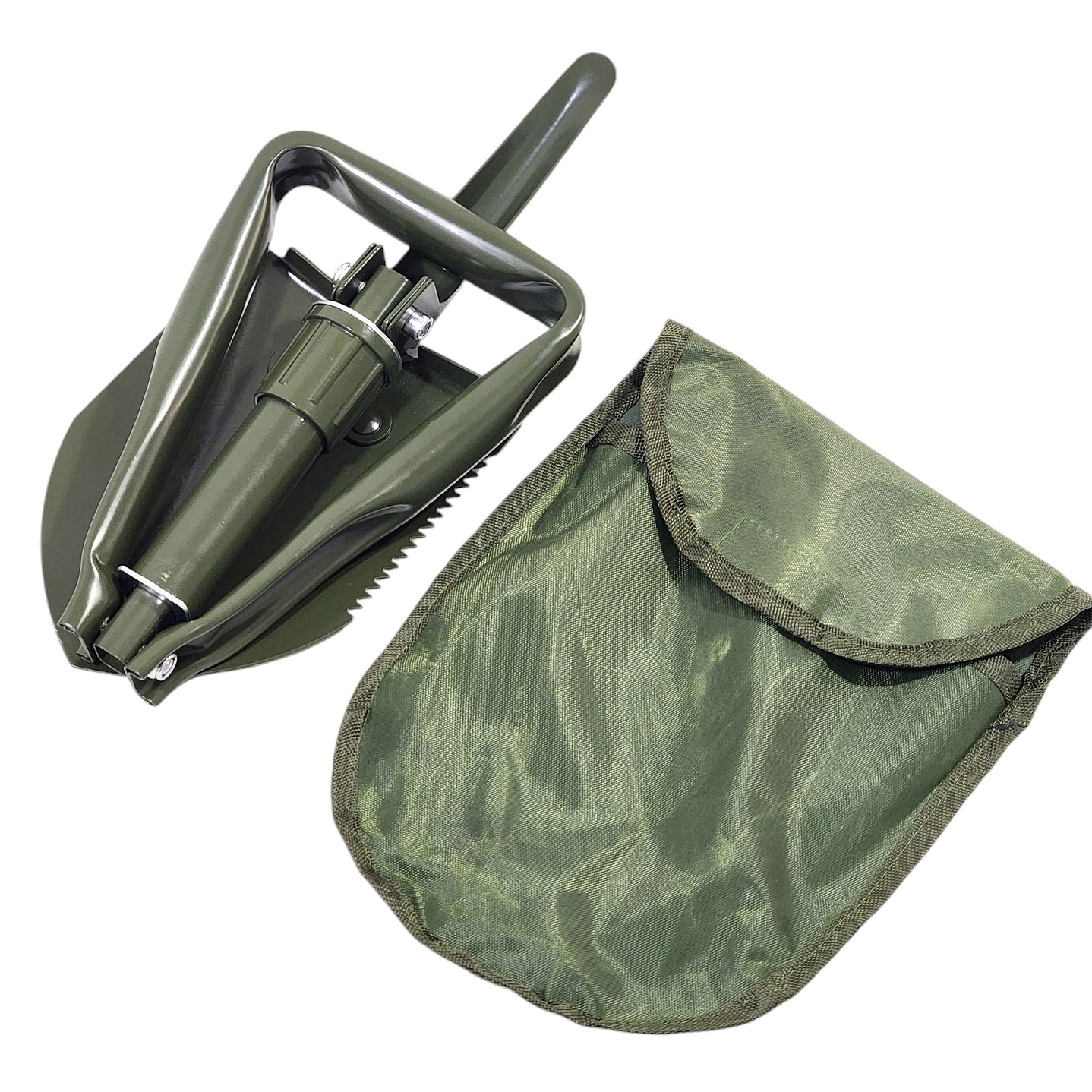 Mini Pala Plegable portátil 3 Funciones 12456 7