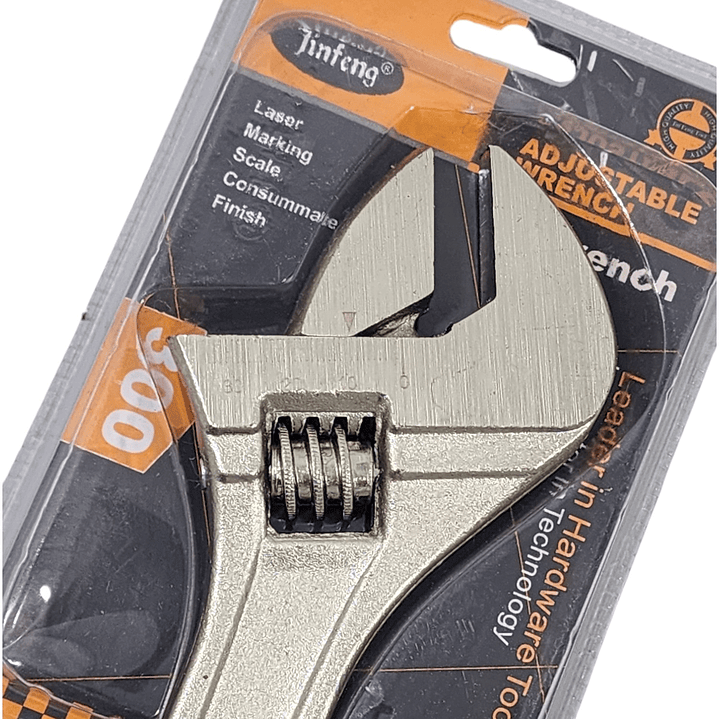 Llave Inglesa Ajustable 12″/300mm Mango Goma 2