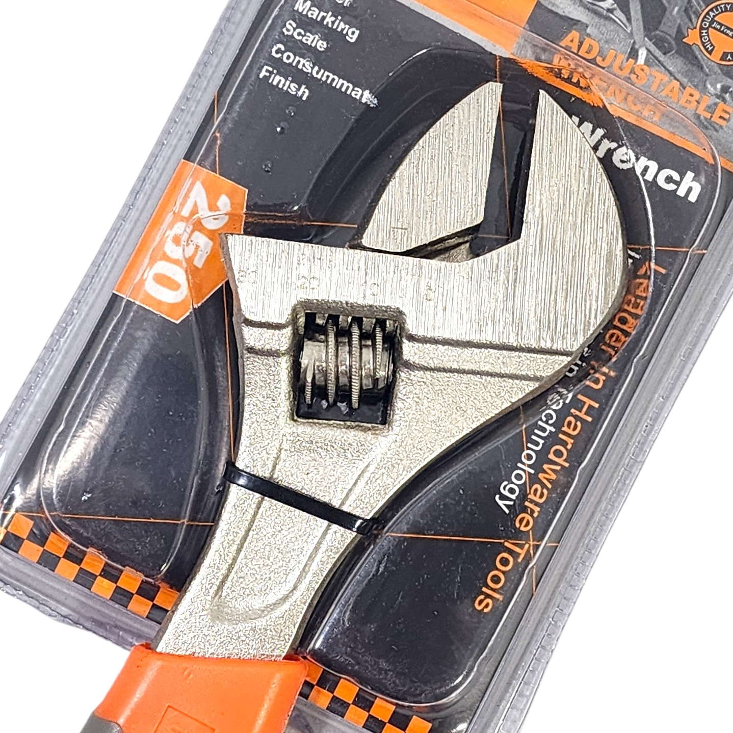 Llave Inglesa Ajustable 10″/250mm Mango Goma 2