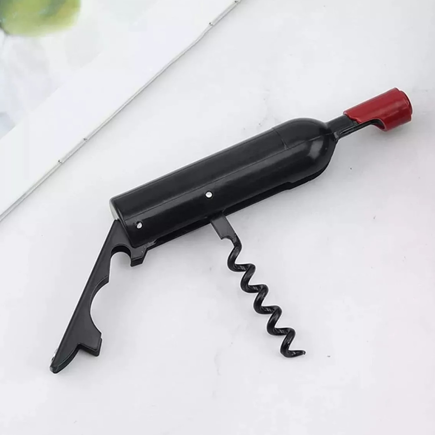 Sacacorchos destapador botellas de Vino con imán 14474 2