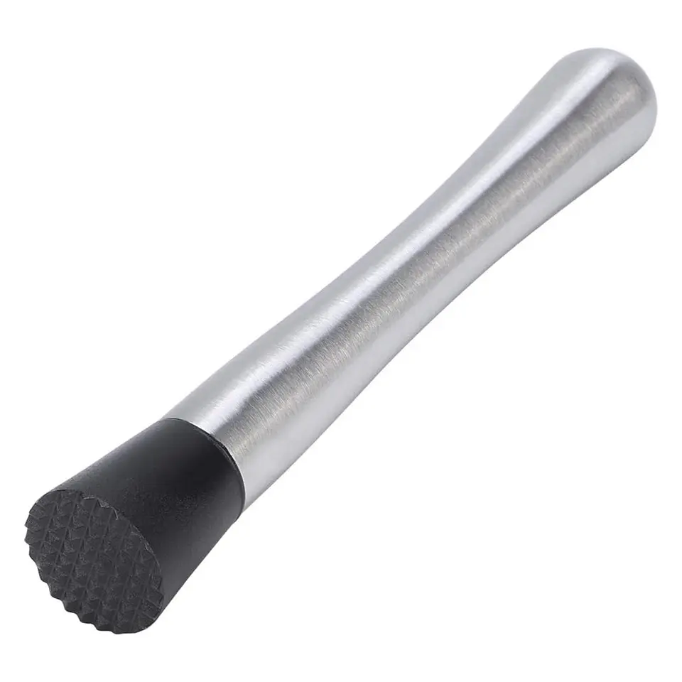 Mortero Triturador Profesional de bar Muddler coctelería 20cm 3