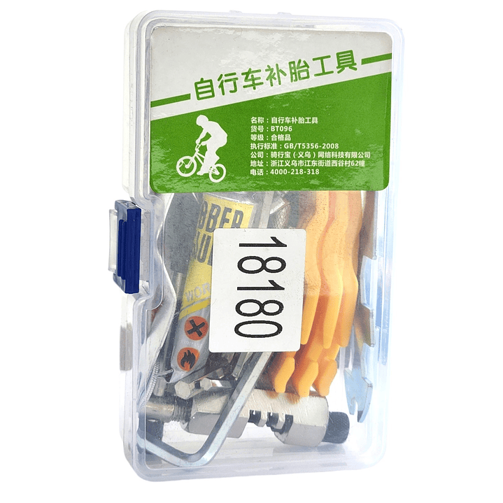 Kit Reparación Bicicleta pinchazo repara Pinchazo 18180 4