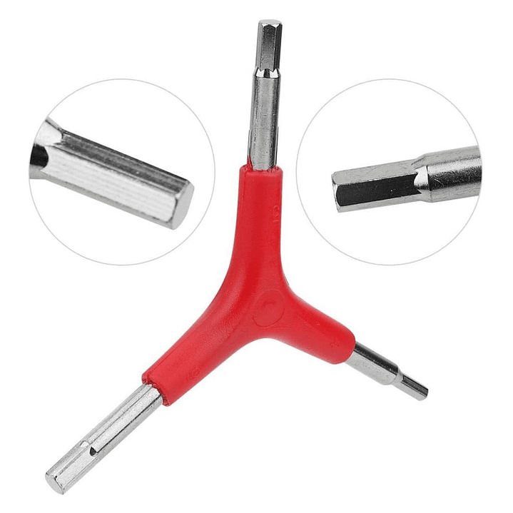 Llave Allen Para Bicicleta Tipo Y 4/ 5/ 6/ mm 18182 3