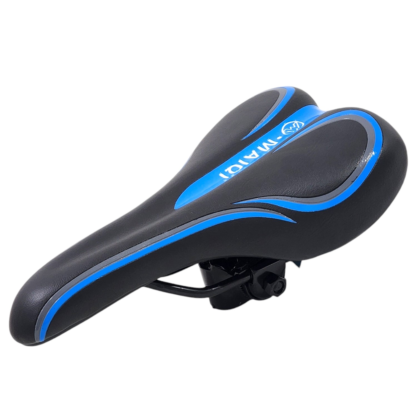 Sillín Silla Asiento Cómodo para Bicicleta Azul 18231 2