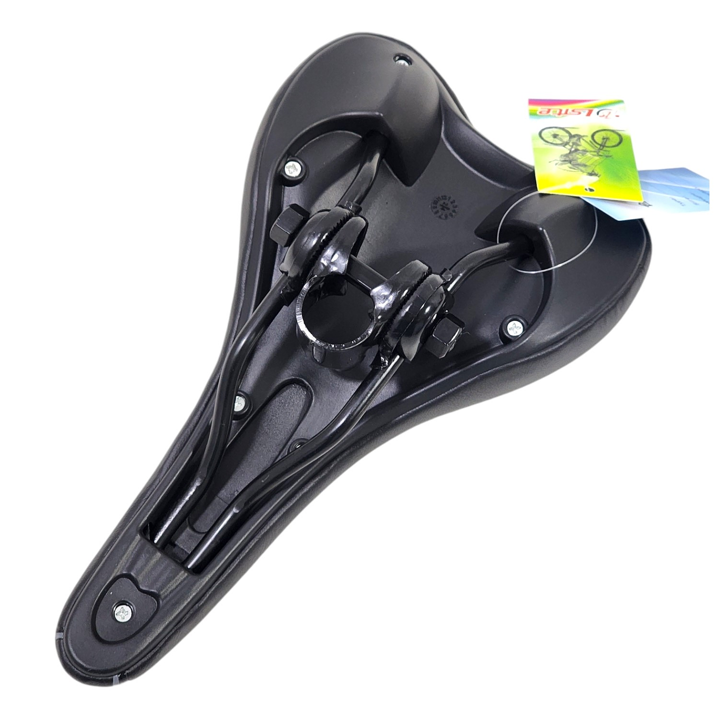 Sillín Silla Asiento Cómodo para Bicicleta Gris 18231 3