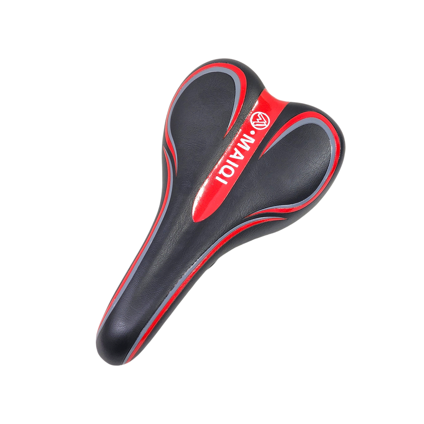 Sillín Silla Asiento Cómodo para Bicicleta Rojo 18231 1