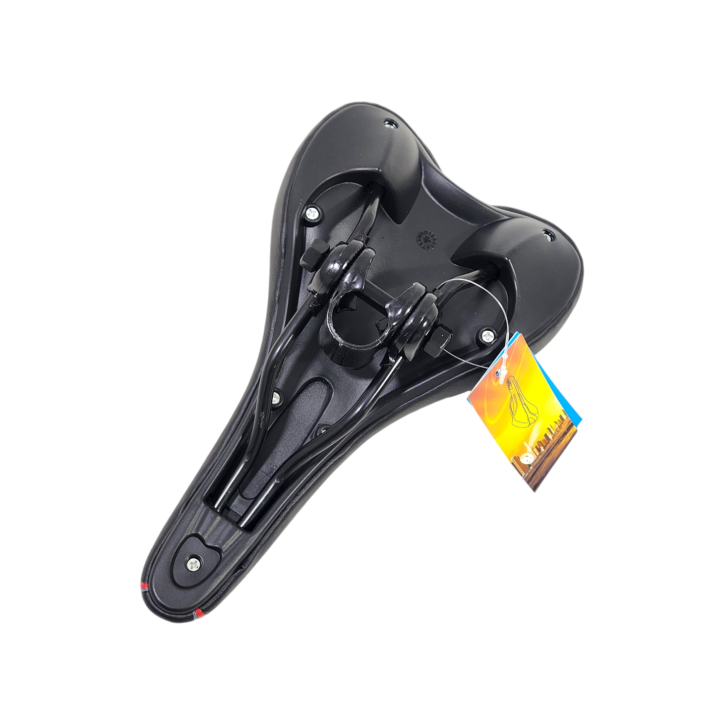 Sillín Silla Asiento Cómodo para Bicicleta Rojo 18231 3