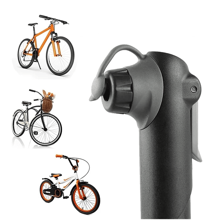 Bombín bicicleta portátil Mini medidor presión de aire 18278 5
