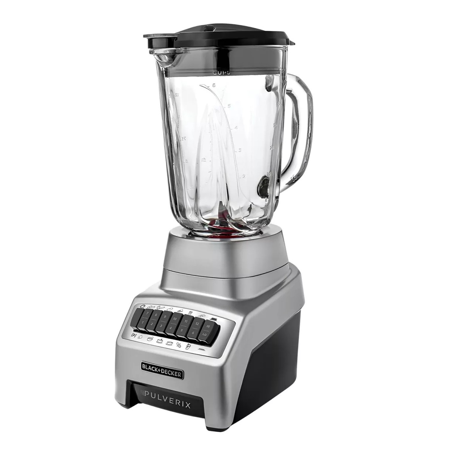 Licuadora Black+Decker 700Watt 1.5lts 6 Aspas BL1140MS-CL 2