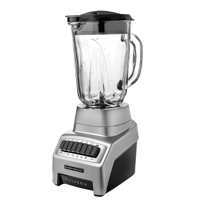 Licuadora Black+Decker 700Watt 1.5lts 6 Aspas BL1140MS-CL 2