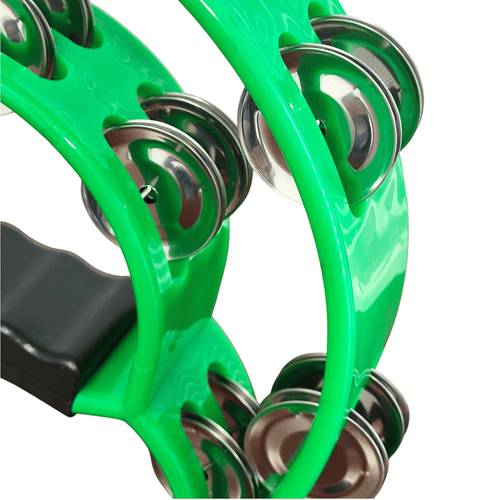 Pandero Musical Media Luna Hendrix Verde 20x20 cm 3