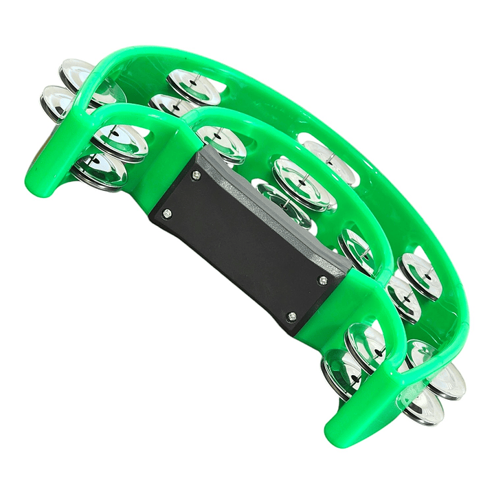 Pandero Musical Media Luna Hendrix Verde 20x20 cm 5