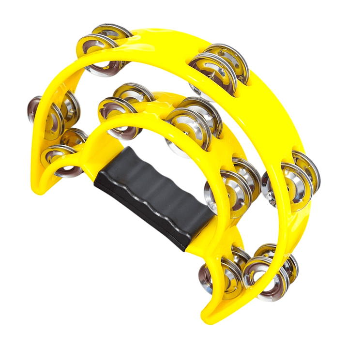 Pandero Musical Media Luna Hendrix Amarillo 20x20 cm 3