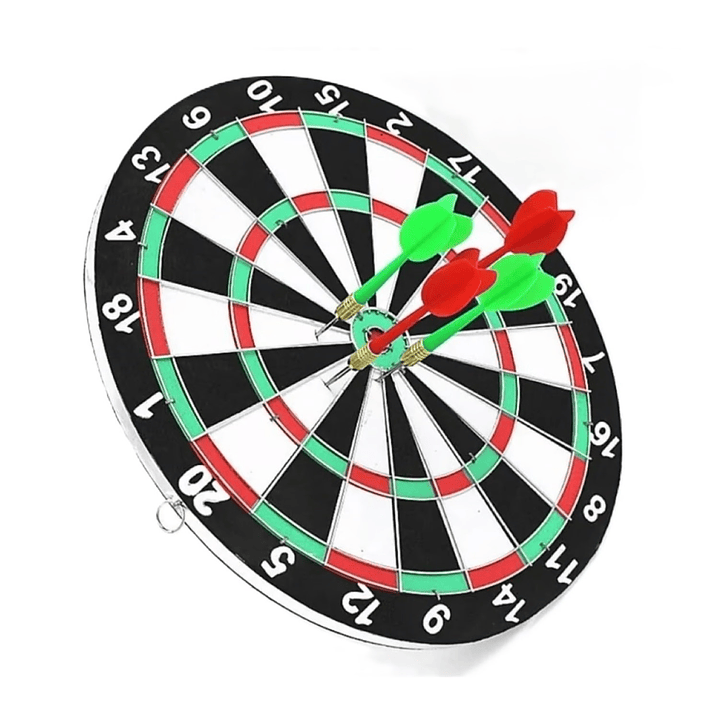 Juego De Dardos Tiro Al Blanco Tablero 37cm Reversible 10035 3