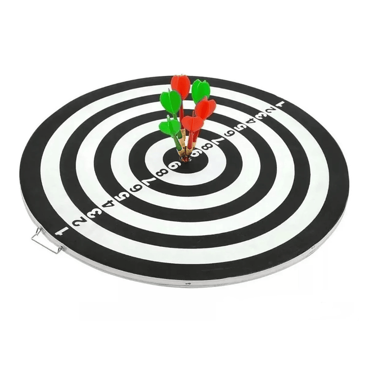 Juego De Dardos Tiro Al Blanco Tablero 37cm Reversible 10035 5