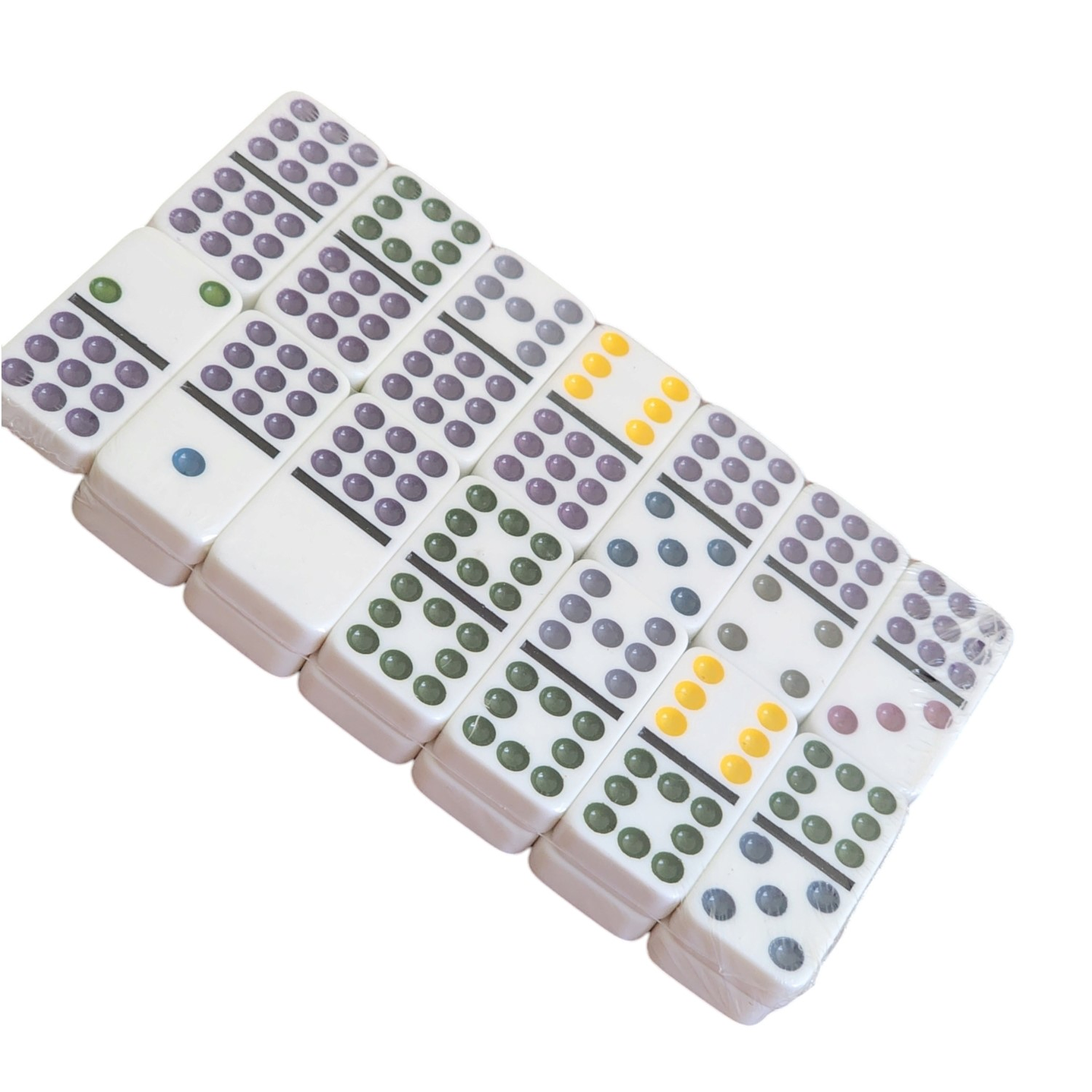 Juego Dominó Chancho 9 Caja Metálica 55 Piezas 4