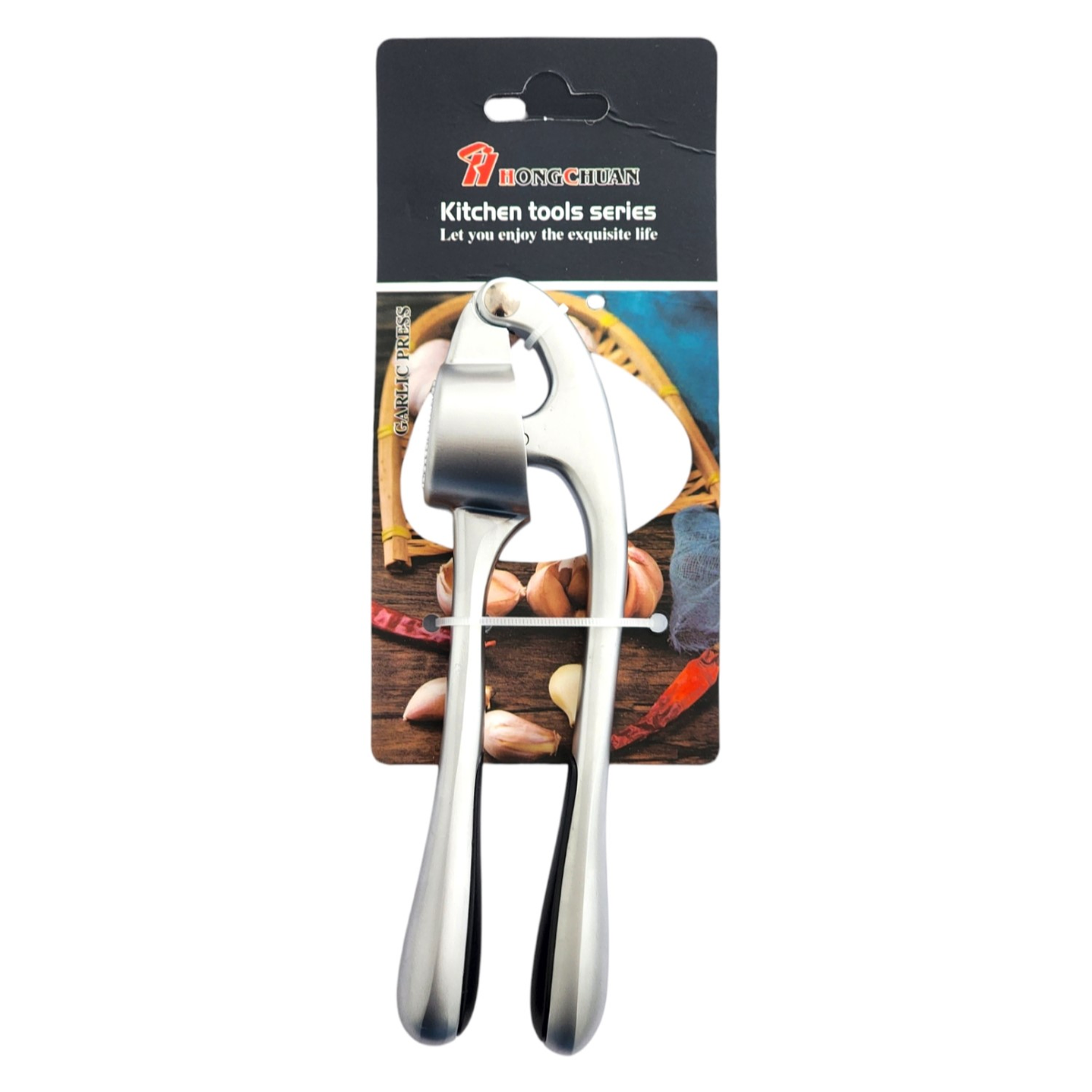 Cortador Prensa Triturador Manual de Ajo Ergonómico 16421 7